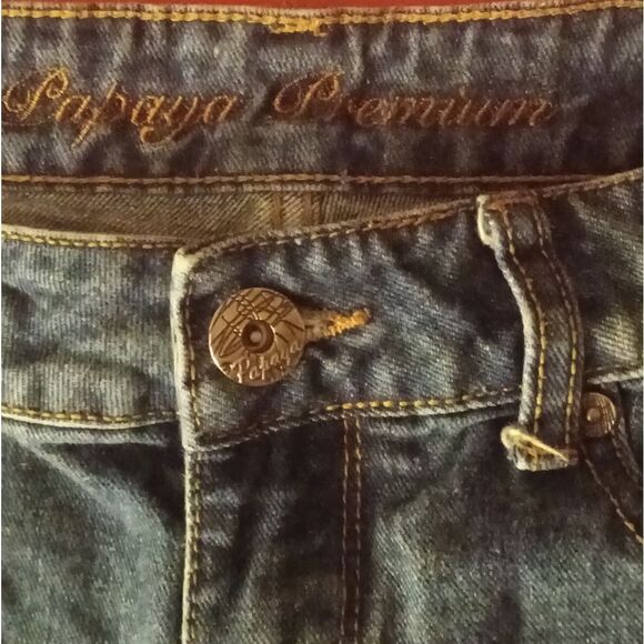 PAPAYA PREMIUM JEAN SHORTS - Picture 3 of 4